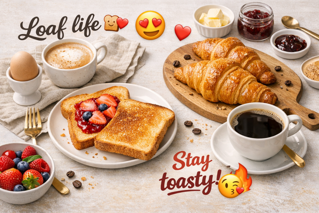 🎉 Funny Bread Puns for Instagram Captions