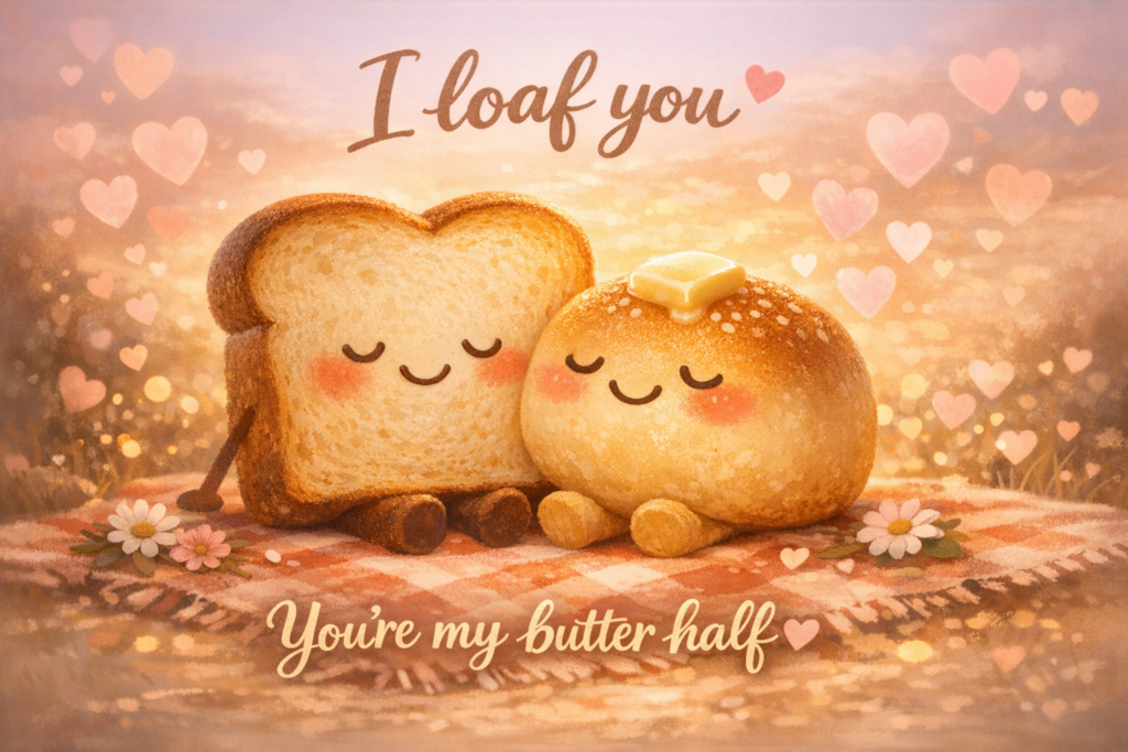 ❤️ Romantic Bread Puns