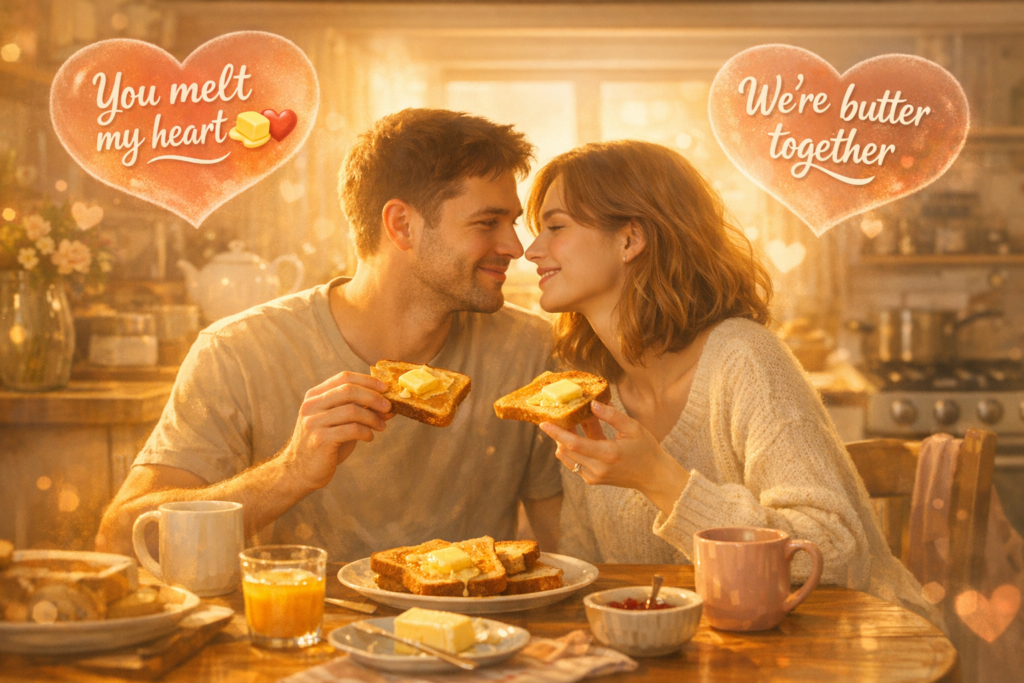 ❤️ Romantic Butter Puns