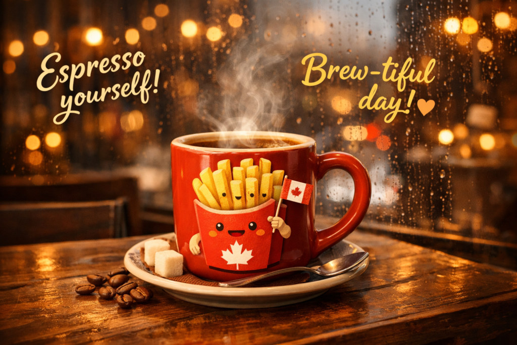 Canadian Food Puns 🍟