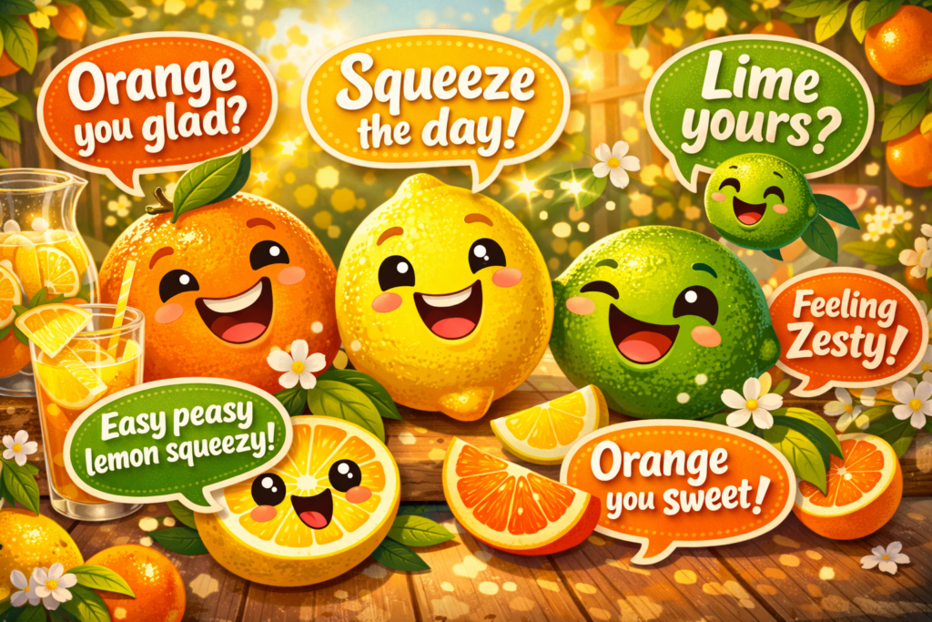 😂 Extra Silly Citrus Jokes