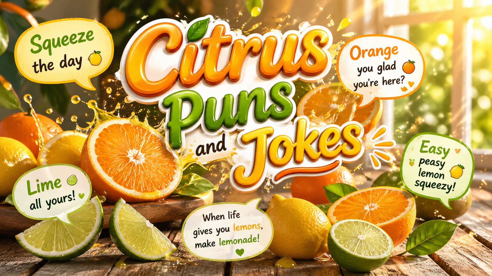 Citrus Puns and Jokes