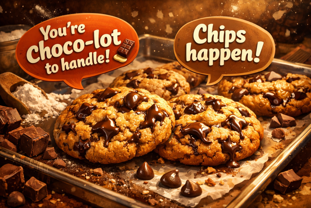 🍫 Chocolate Chip Cookie Puns