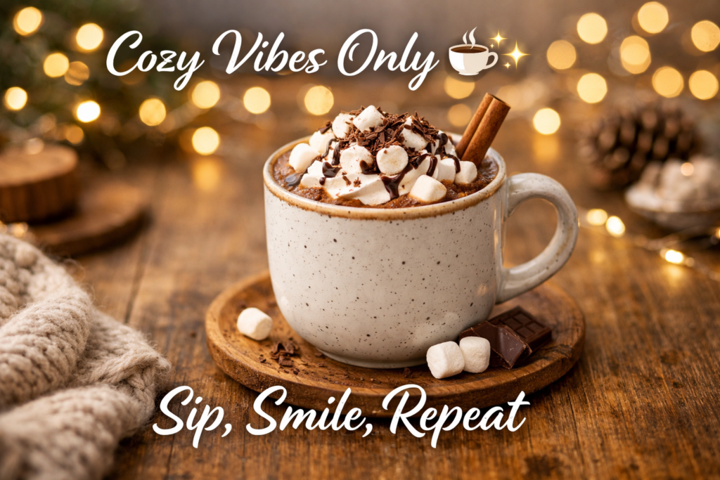 🎉 Funny Hot Chocolate Captions for Instagram