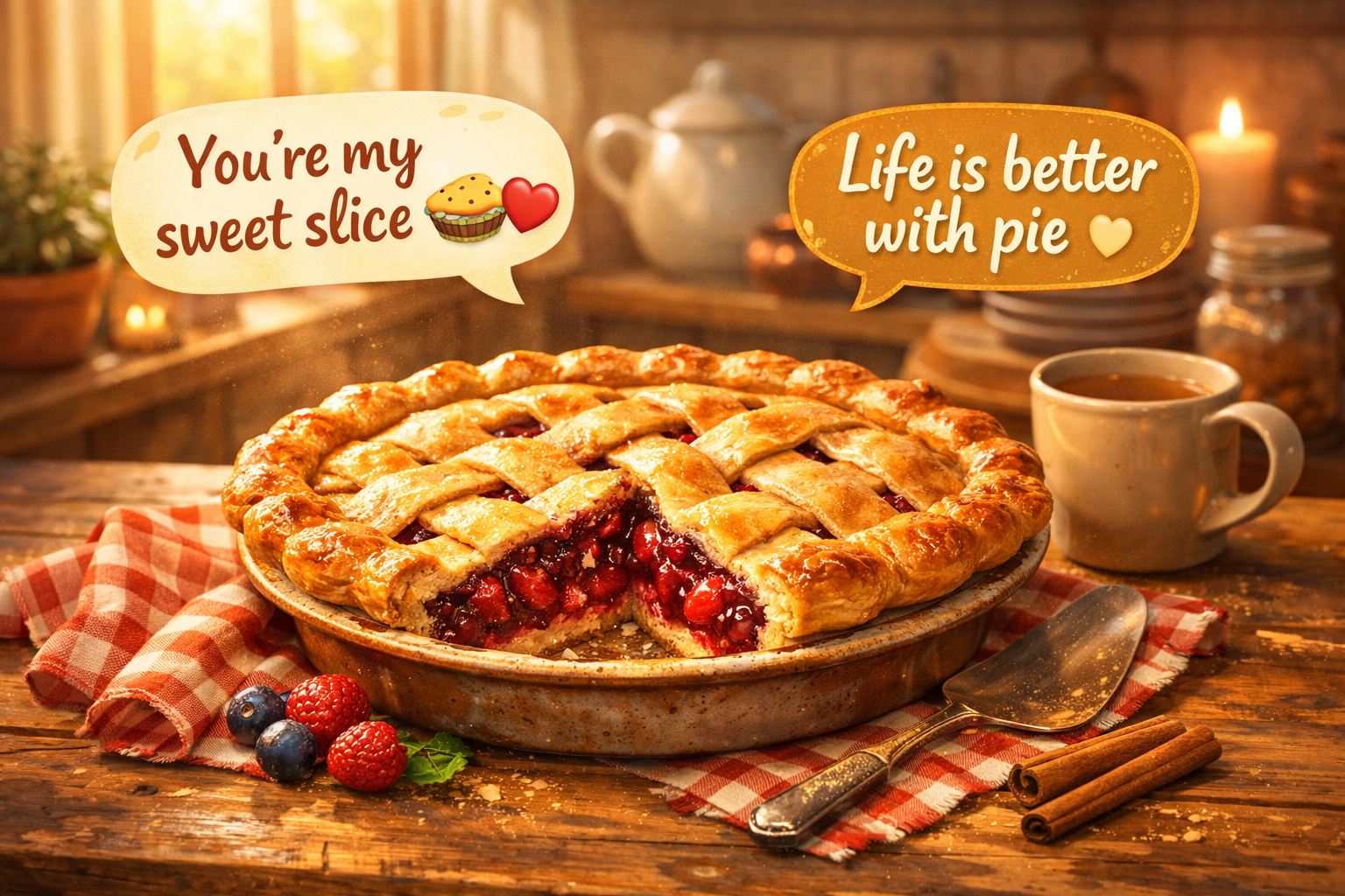 Pie Puns and Jokes