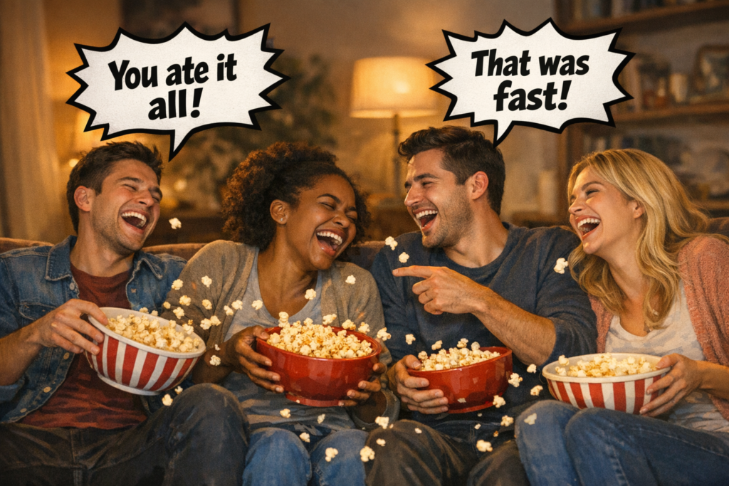 🧠 What Are the Best Popcorn Jokes for Friends?