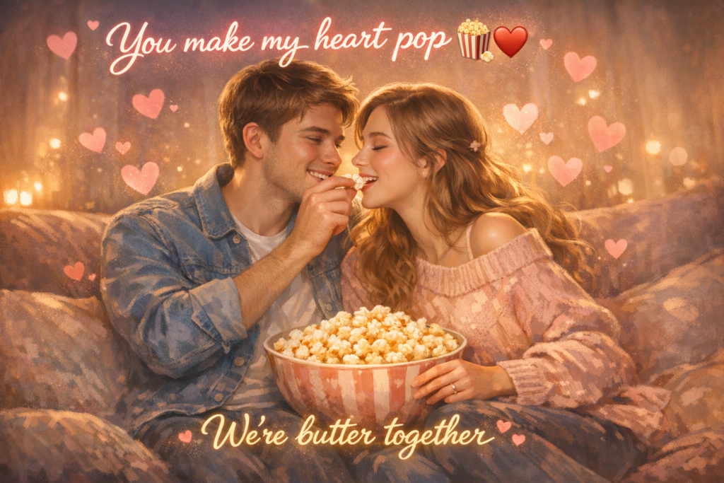❤️ Romantic Popcorn Puns