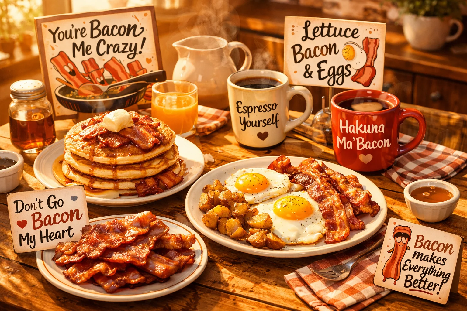 Bacon Puns and Jokes