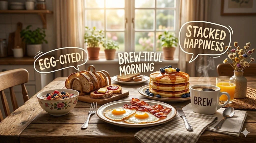 Breakfast Puns and Jokes