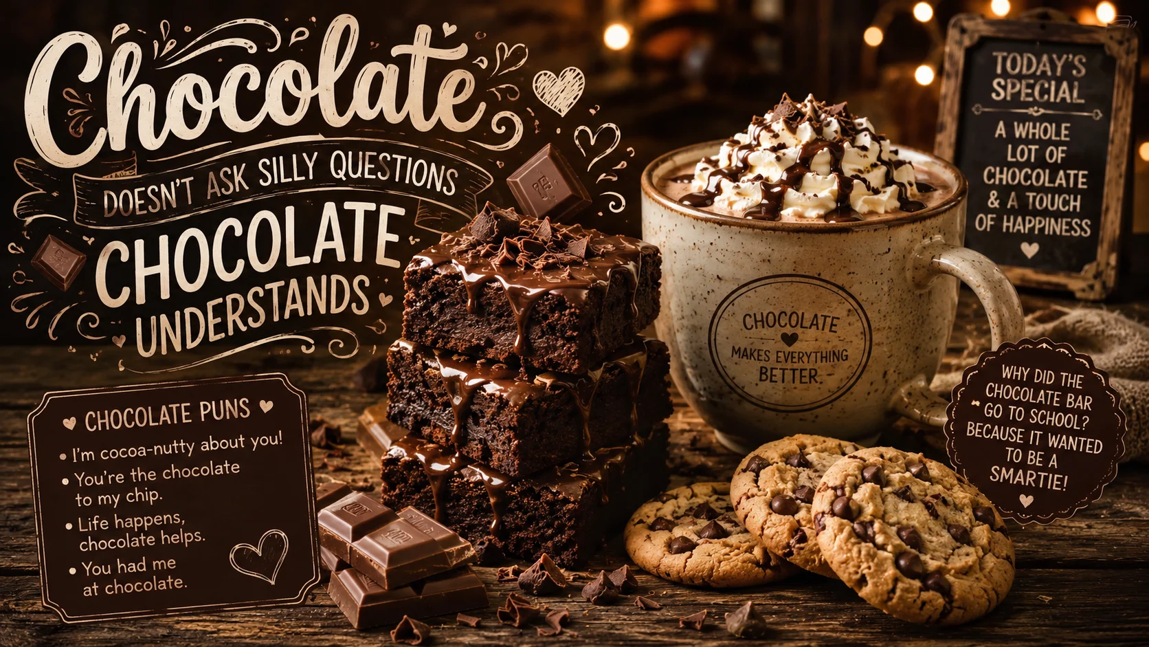 Chocolate Puns and Jokes