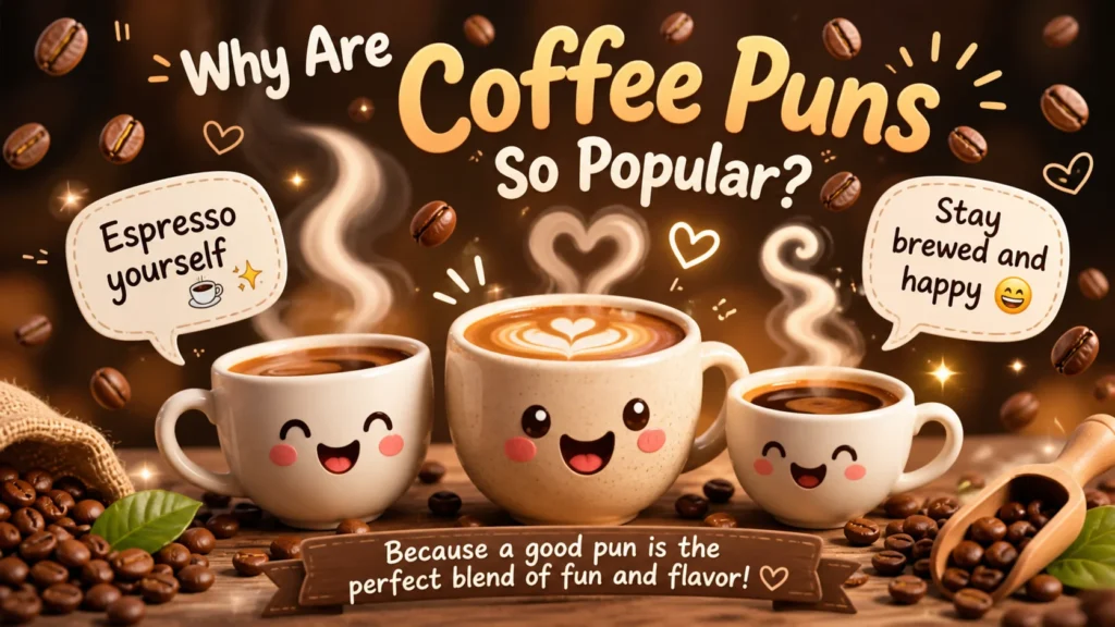 😄 Why Are Coffee Puns So Popular?