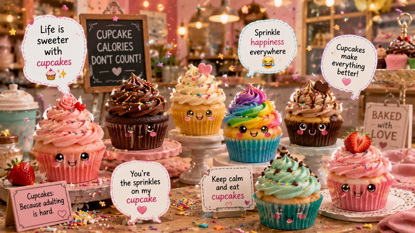 Cupcake Puns and Jokes