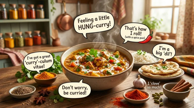 Curry Puns and Jokes