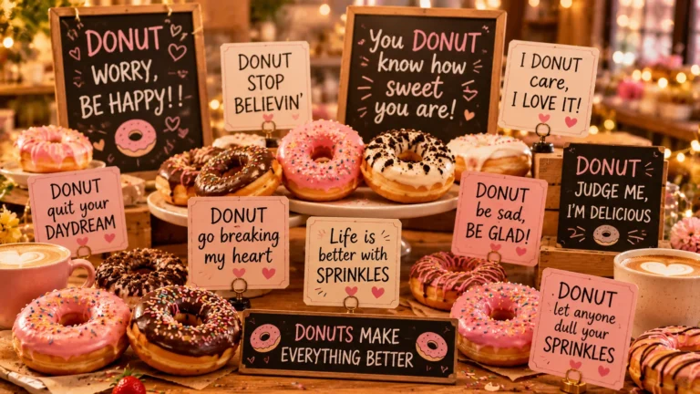 Donut Puns and Jokes