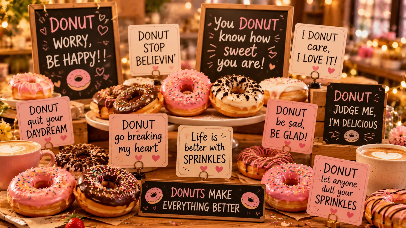Donut Puns and Jokes
