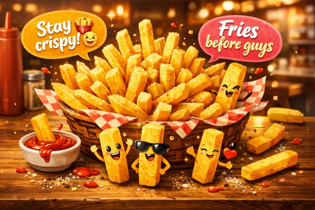🍟 Crispy Fries Puns Everyone Will Absolutely Love