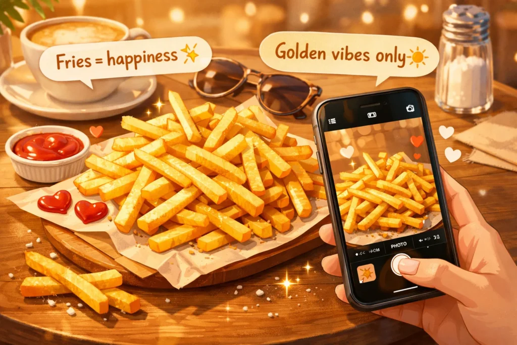📸 Fries Puns Perfect For Instagram Captions