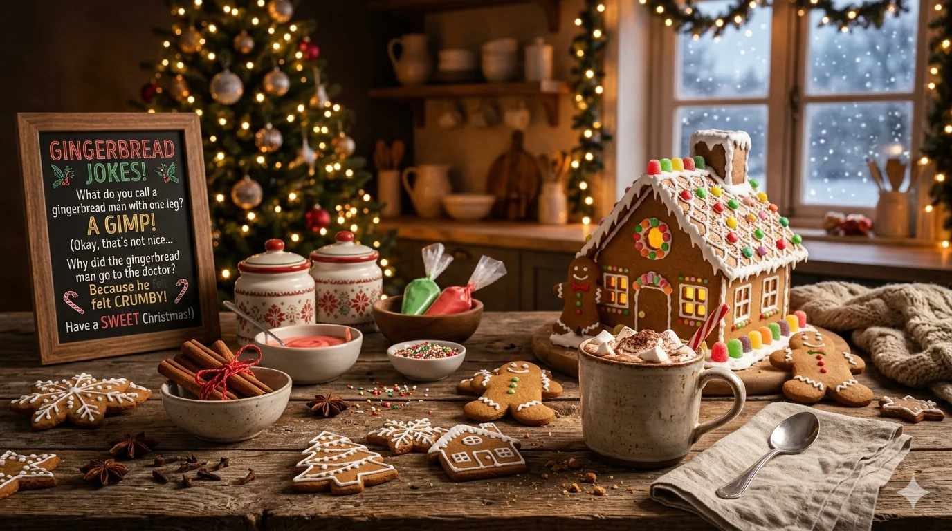 Gingerbread Puns and Jokes