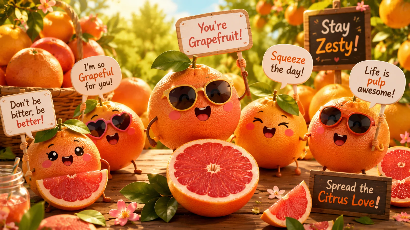 Grapefruit Puns and Jokes