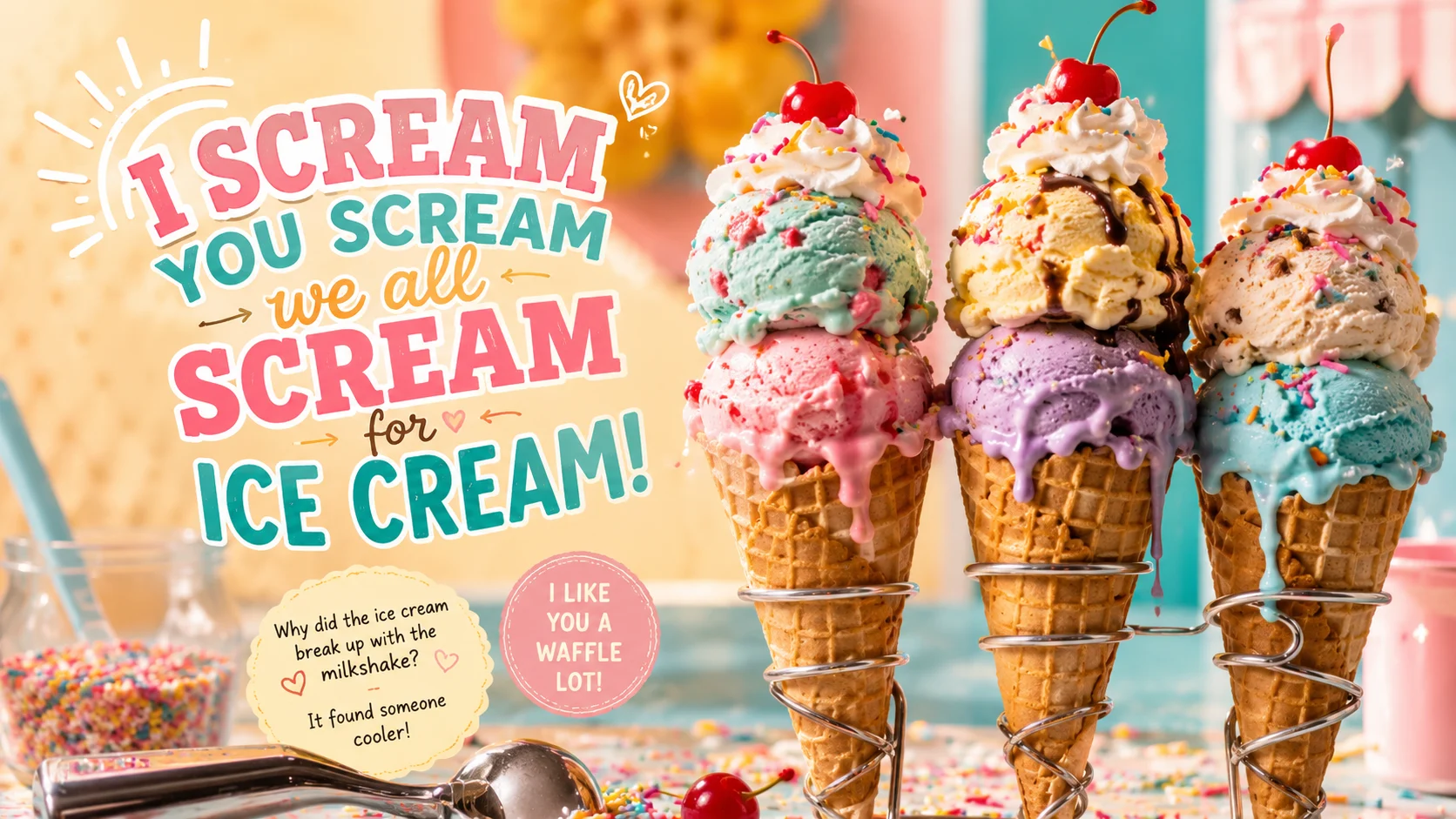 Ice Cream Puns and Jokes