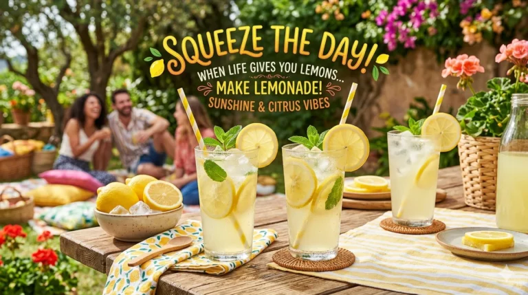 Lemonade Puns and Jokes