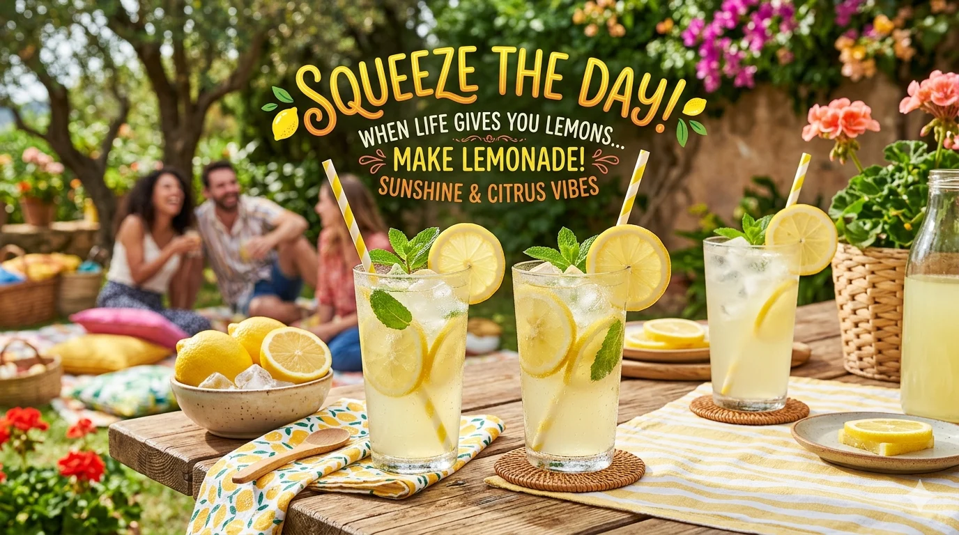 Lemonade Puns and Jokes