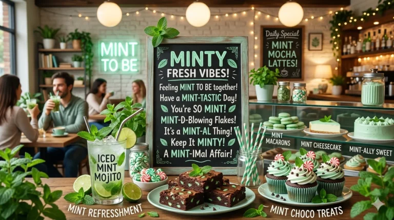 Mint Puns and Jokes