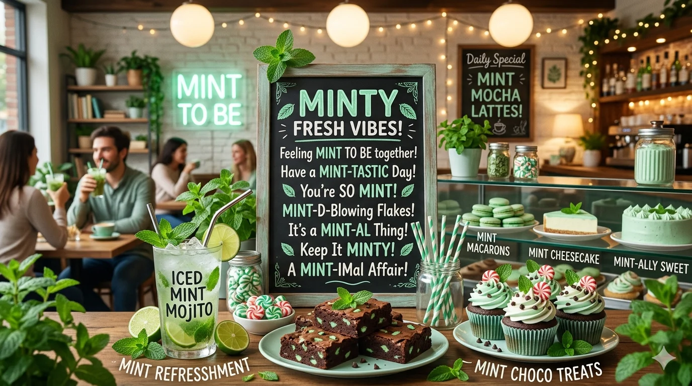 Mint Puns and Jokes