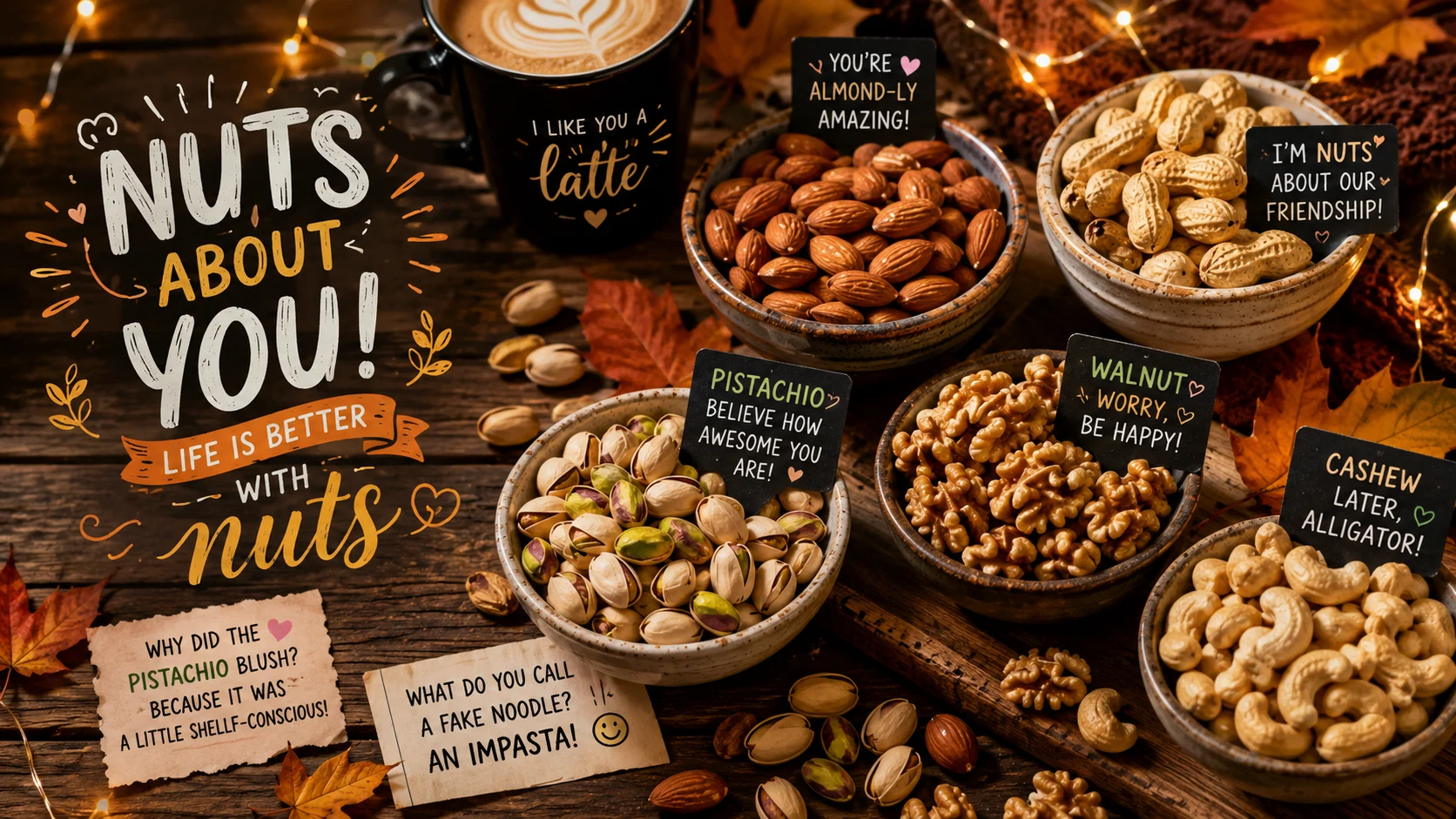 Nut Puns and Jokes