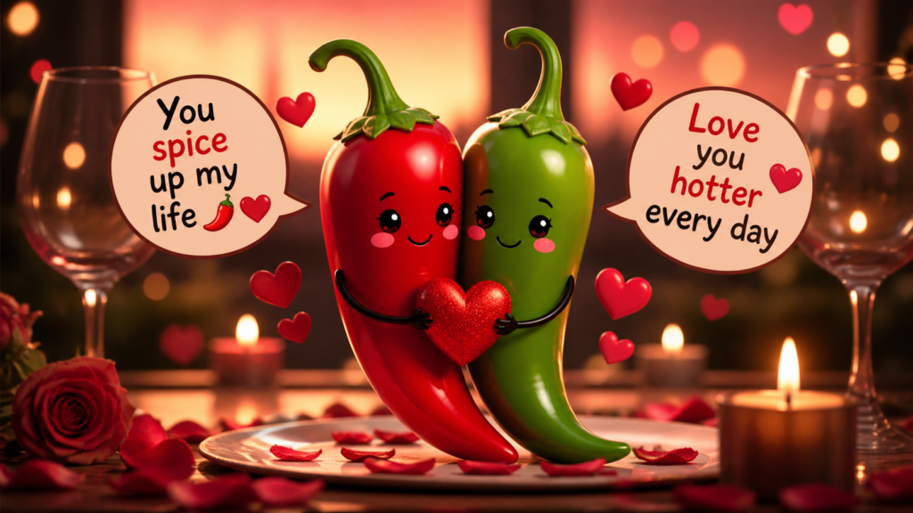 ❤️ Romantic Pepper Puns