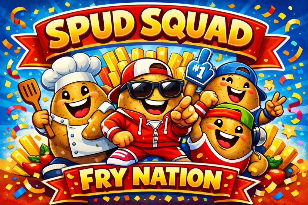 🏆 Potato-Themed Funny Names