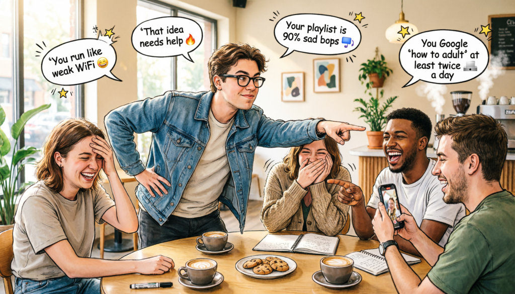 🧠 Best Roast Jokes for Friends