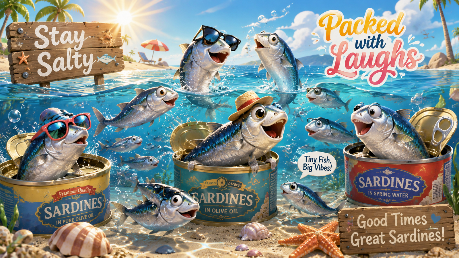 Sardine Puns and Jokes