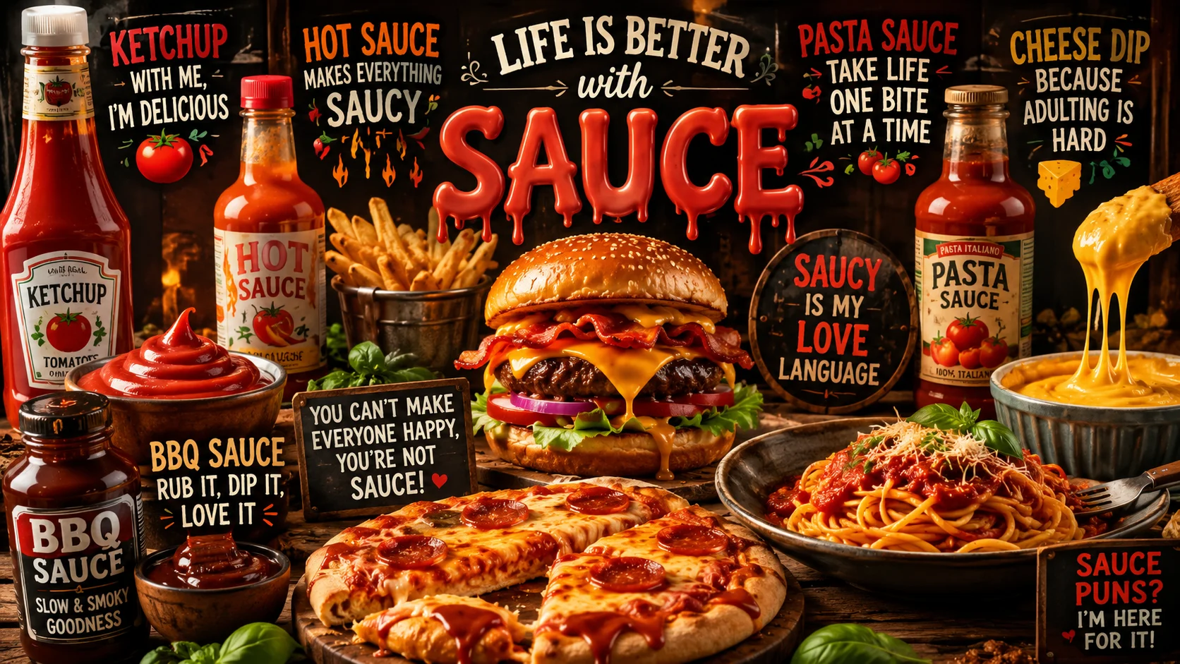 Sauce Puns and Jokes