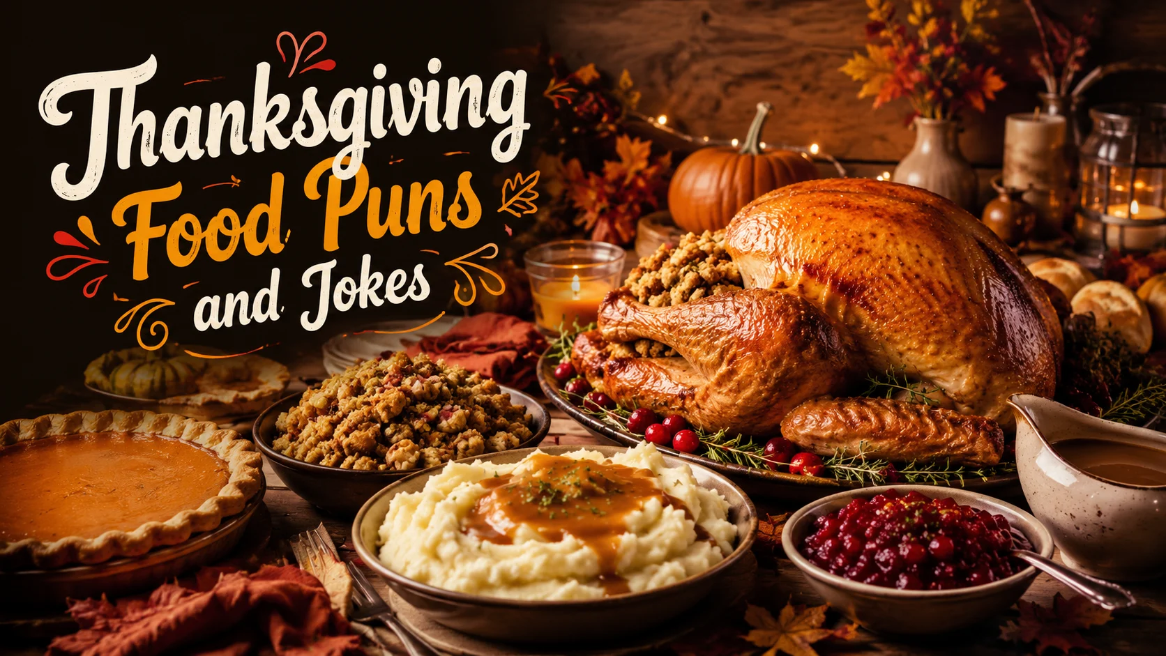 Thanksgiving Food Puns and Jokes