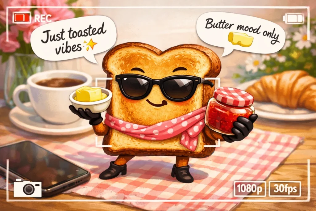 🎉 Funny Toast Captions for Instagram