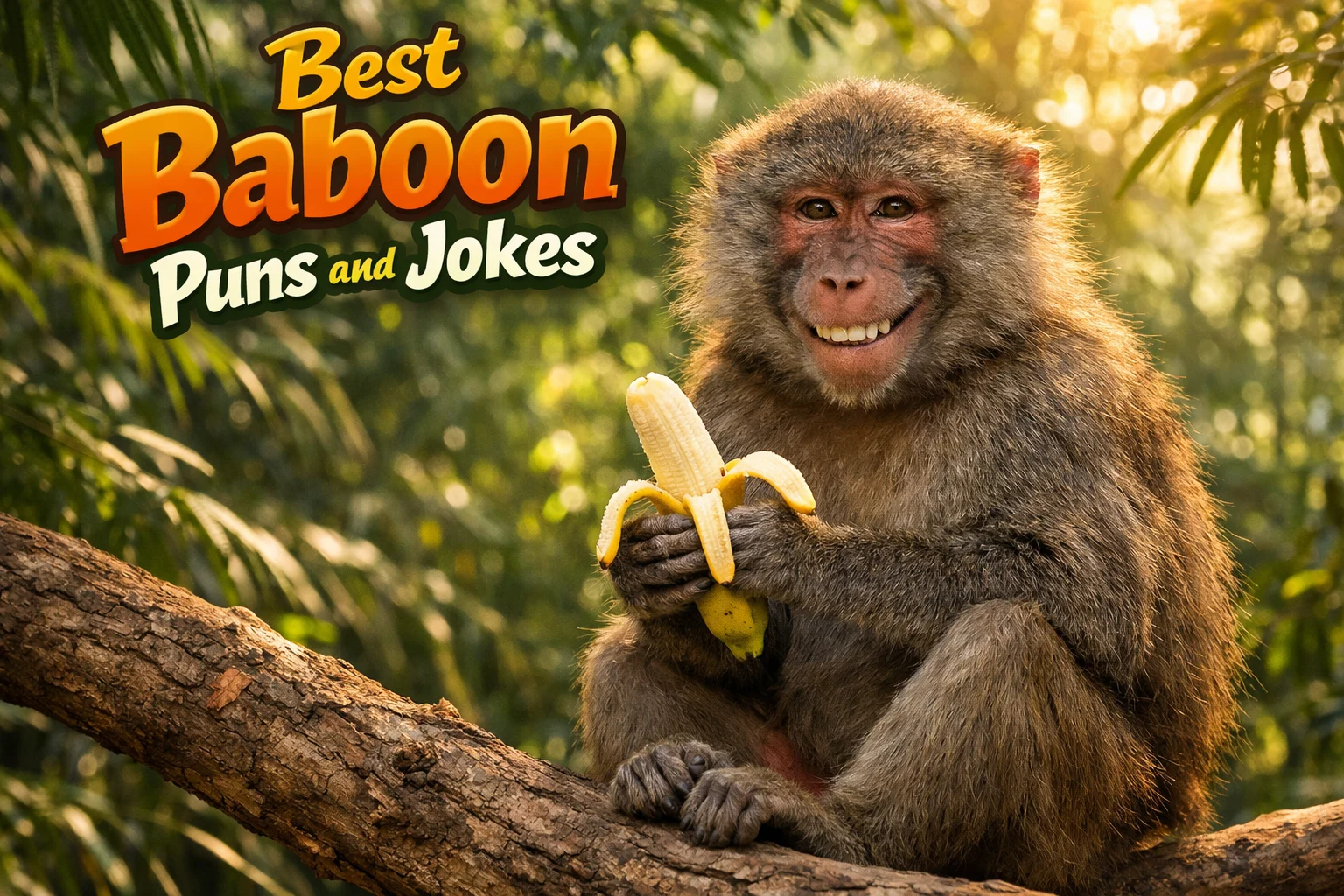 Best Baboon Puns and Jokes