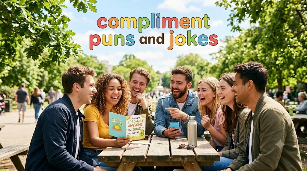 Compliment Puns and Jokes