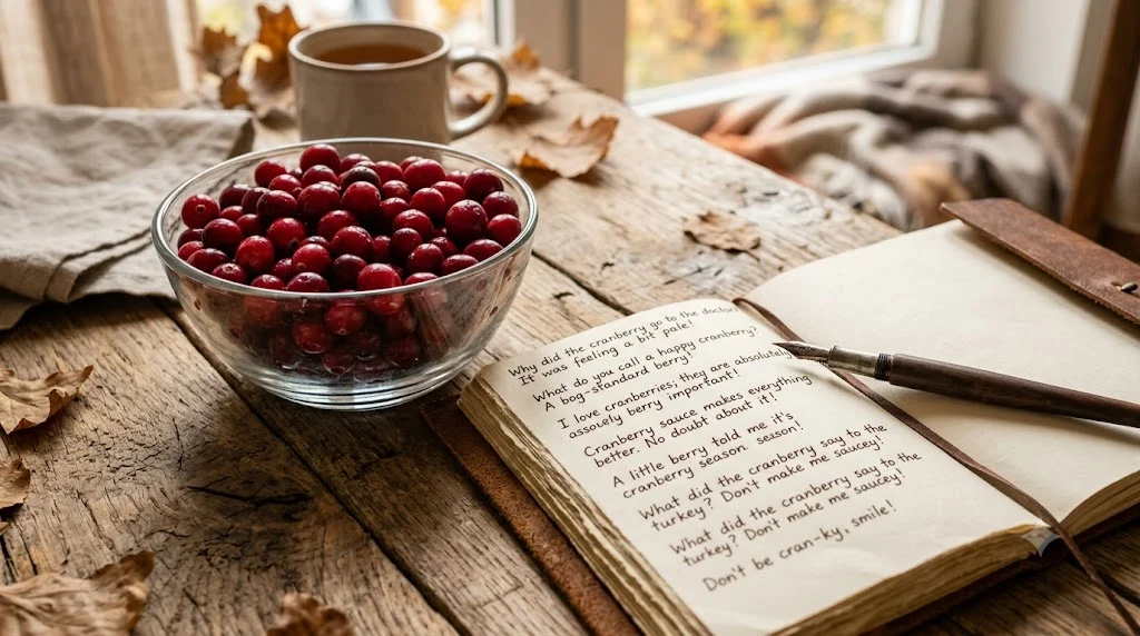 Cranberry Puns and Jokes