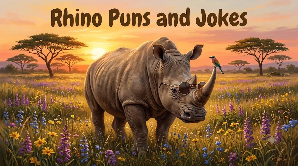 Rhino Puns and Jokes